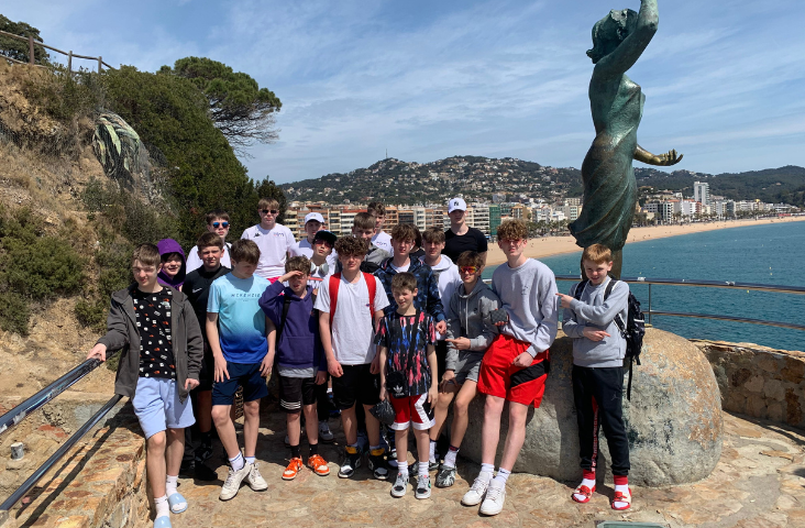 Enjoying the Costa Brava Sunshine
